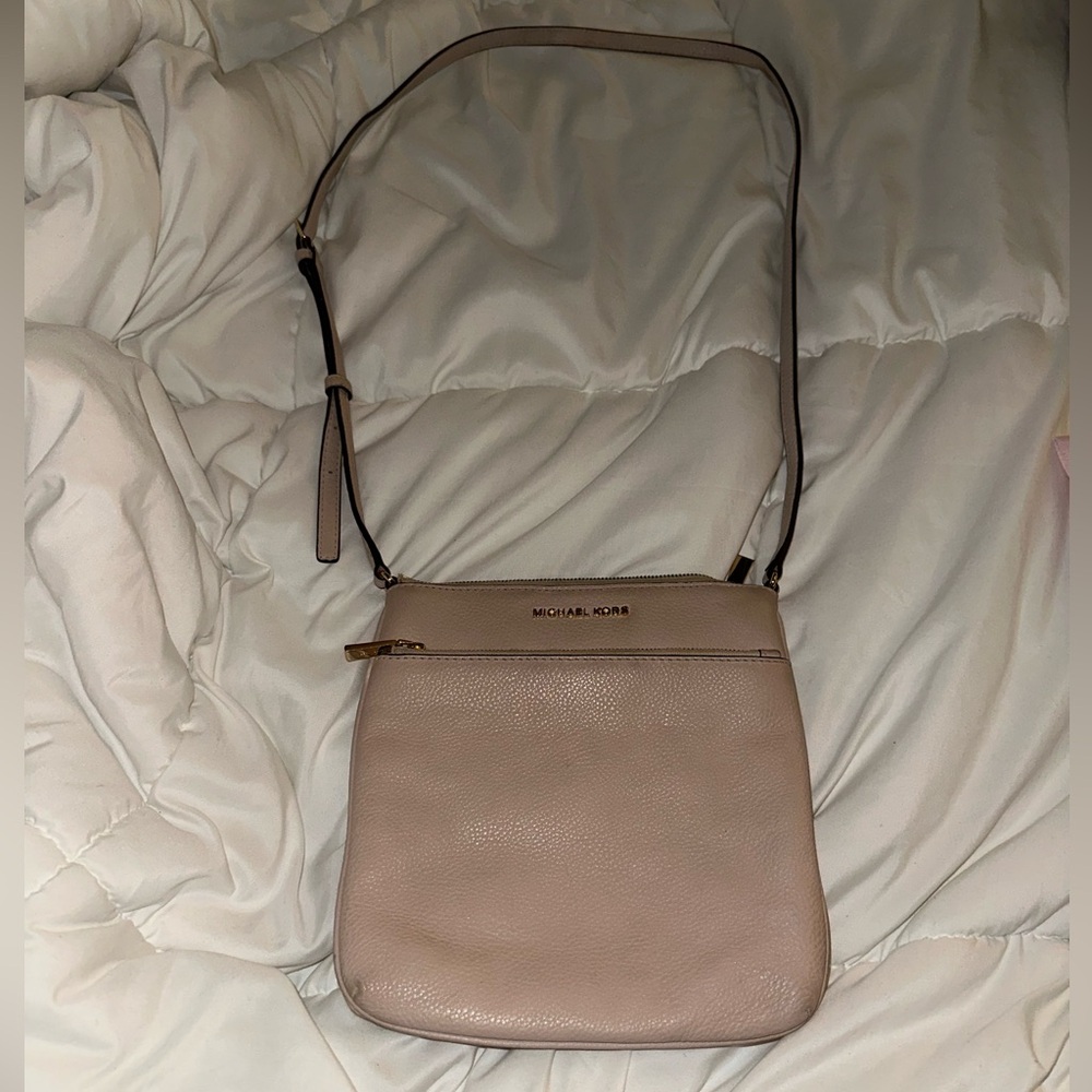 Small Pink Michael Kors purse with slight wear & tear